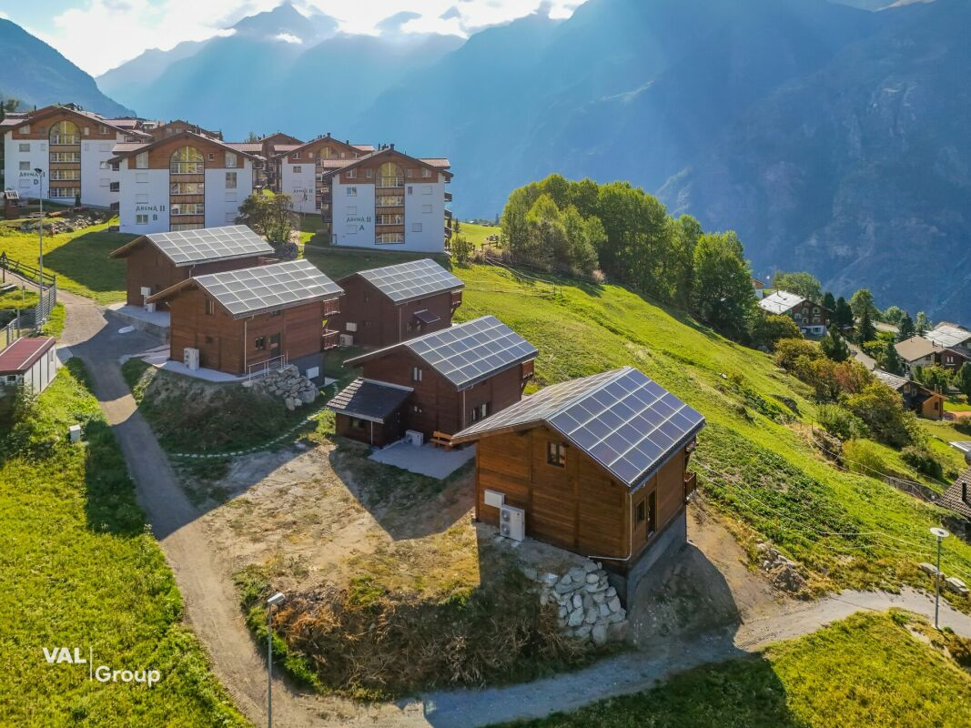 Das letzte Chalet: Neubau mit Zweitwohnsitz in Grächen