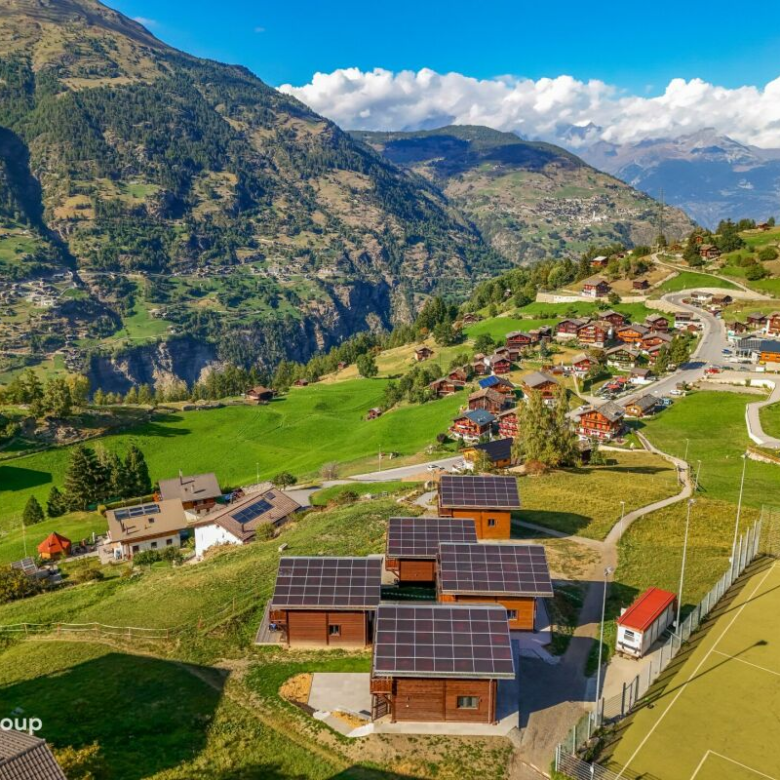 Das letzte Chalet: Neubau mit Zweitwohnsitz in Grächen