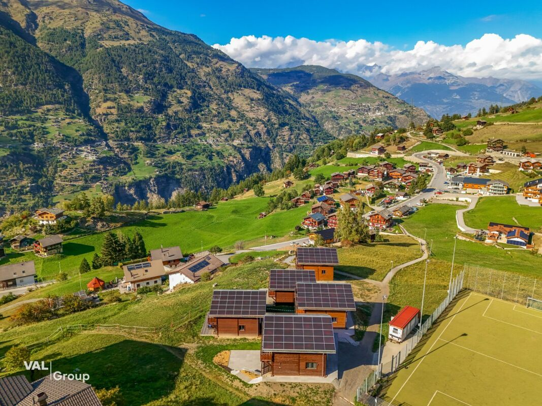 Das letzte Chalet: Neubau mit Zweitwohnsitz in Grächen