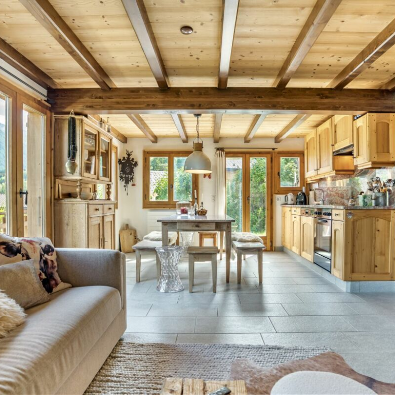 Aussicht, Komfort und Wohlbefinden! Prächtiges möbliertes Chalet in La Tzoumaz