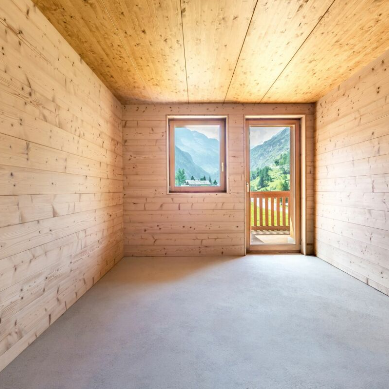 Un charmant chalet aux allures alpines dans un décor à couper le souffle