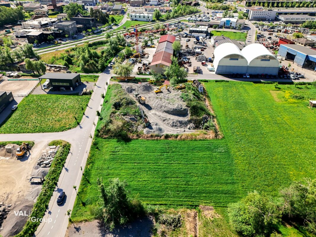 Attraktives Grundstück für Industriebauland in Gamsen