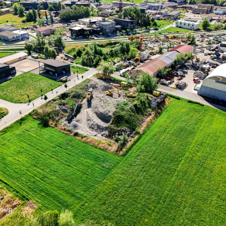 Attraktives Grundstück für Industriebauland in Gamsen