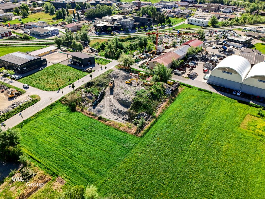 Attraktives Grundstück für Industriebauland in Gamsen