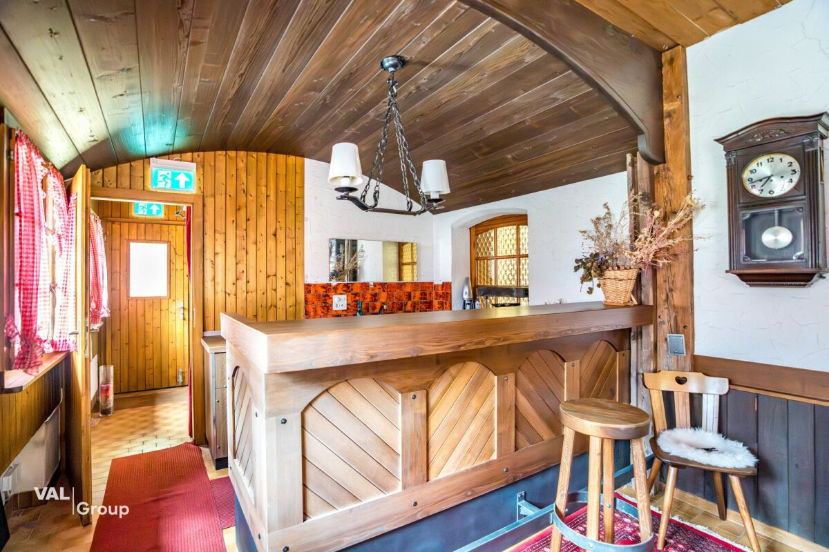 Former hotel with exceptional potential, enjoying a dreamlike panoramic location in Lötschental