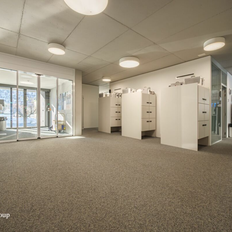 Ultramodern commercial complex in Visp: this is where your success begins!