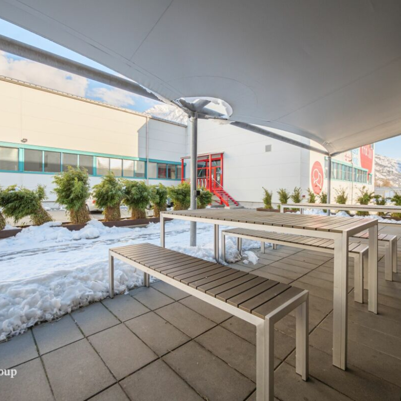 Ultramodern commercial complex in Visp: this is where your success begins!