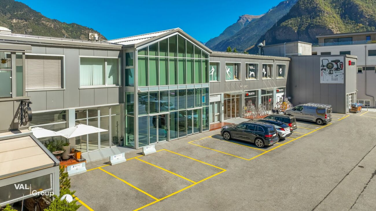 Versatile commercial space in the heart of Visp