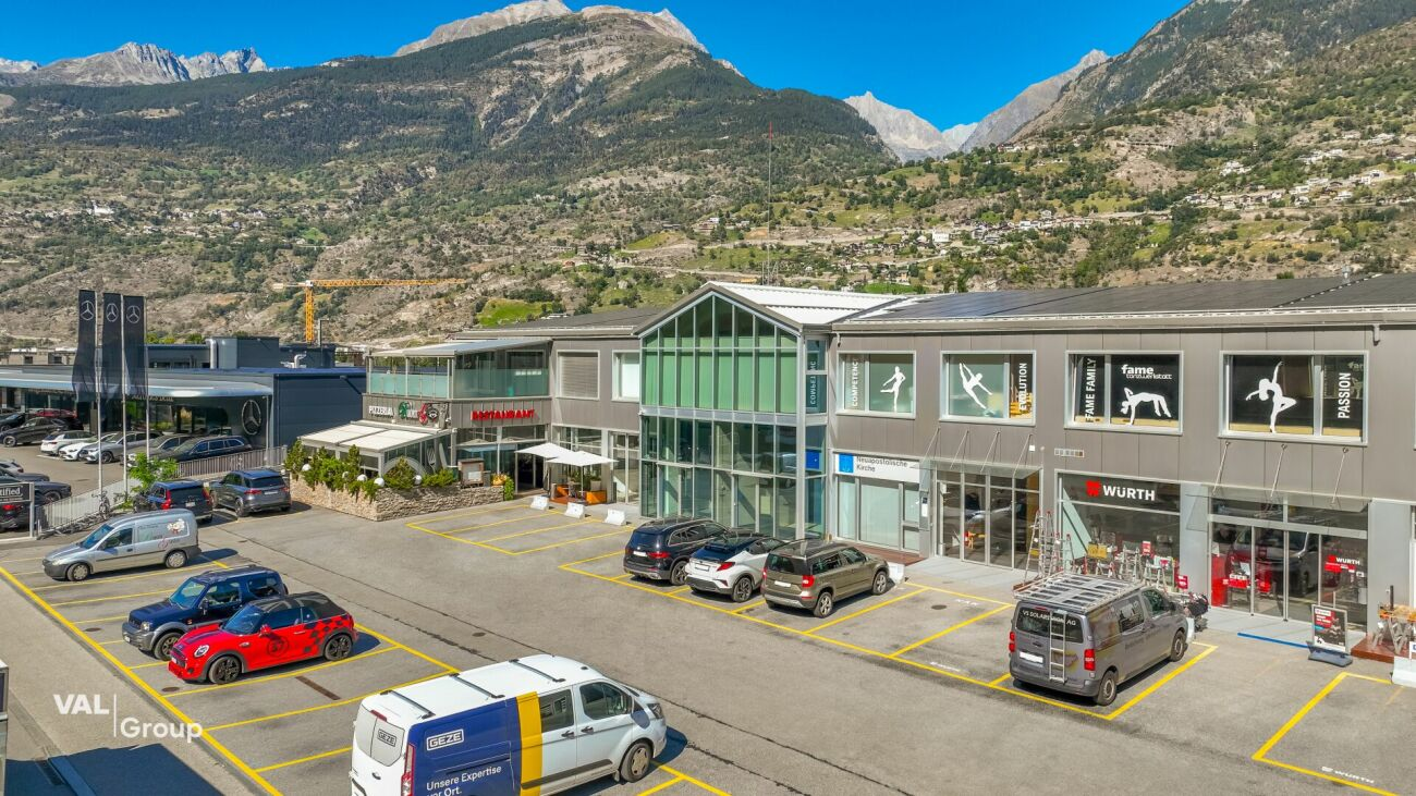 Local commercial polyvalent au cœur de Viège