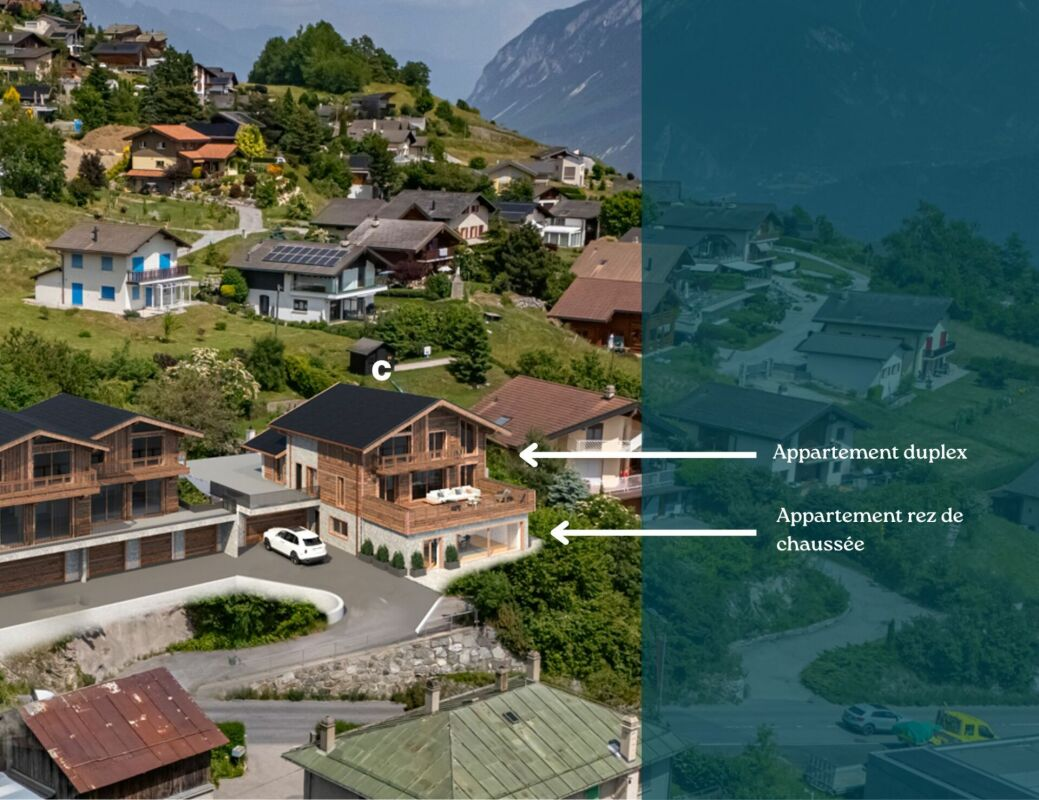 Herrliches Duplex als Nebenwohnsitz mit Seeblick