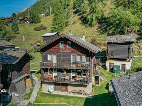 Charmante 5.5-Zimmer-Duplexwohnung in der Nähe von Zermatt