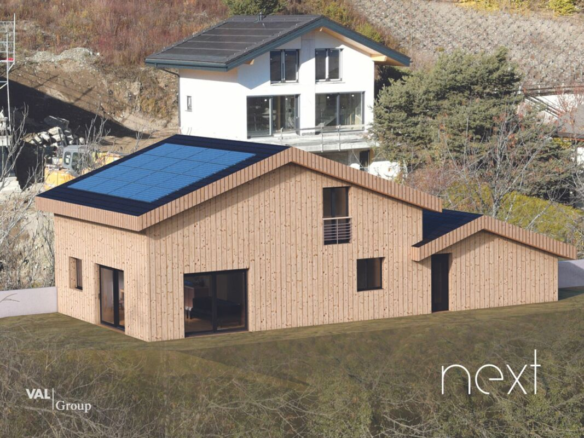 Châtaignier C – Moderner Wohnraum am Fusse der Alpen