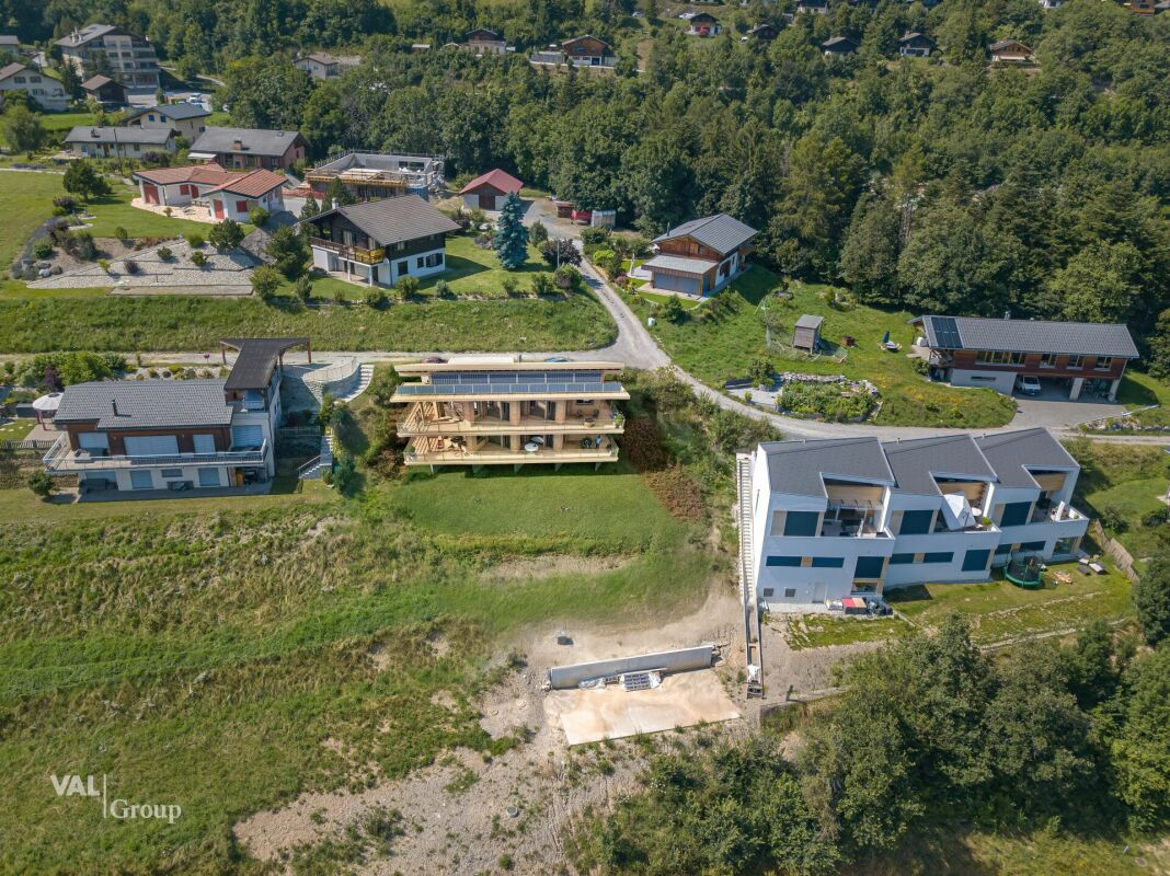 Licht, ruhige Lage und atemberaubende Aussicht für dieses Minergie-P-Projekt