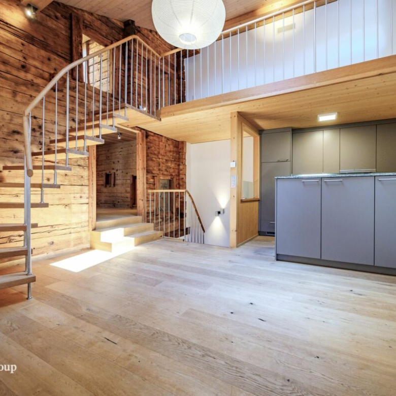 Fully renovated Valais house in the old village center of Leuk