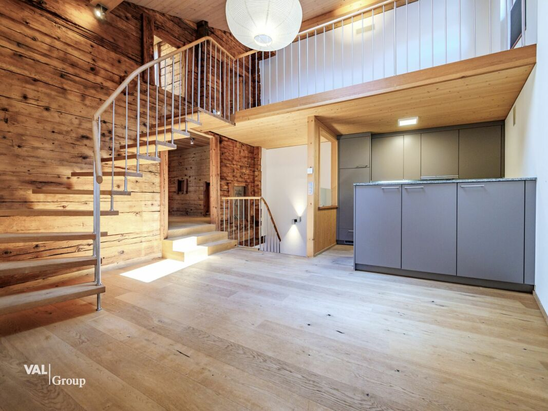 Fully renovated Valais house in the old village center of Leuk