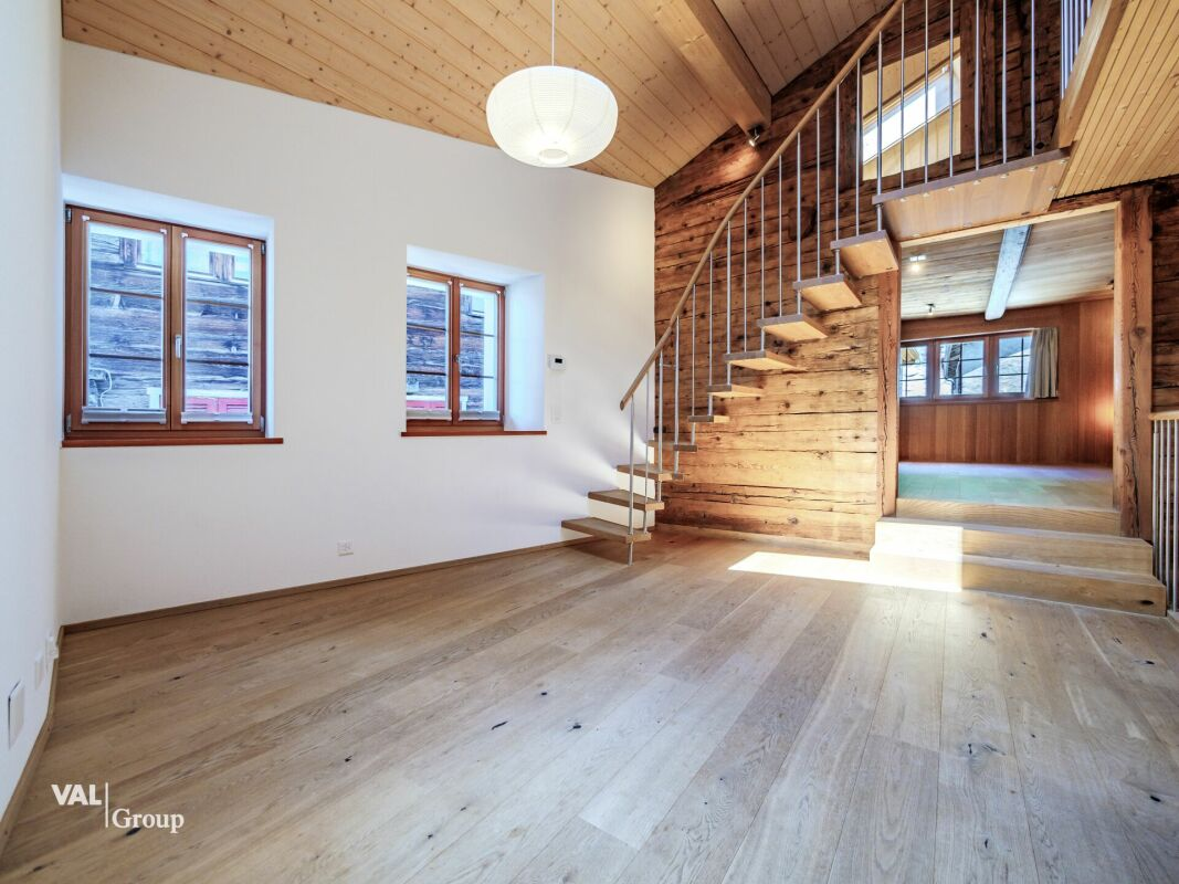 Fully renovated Valais house in the old village center of Leuk