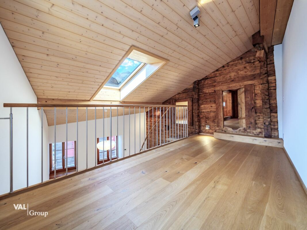 Fully renovated Valais house in the old village center of Leuk