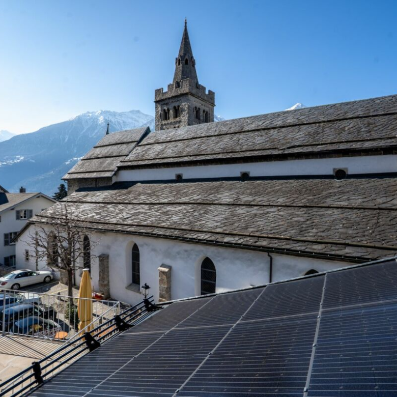 Fully renovated Valais house in the old village center of Leuk