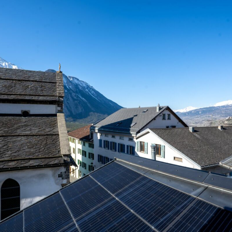 Fully renovated Valais house in the old village center of Leuk