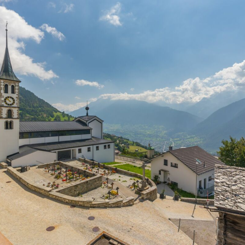 Wo sich die Walliser Berge jeden Tag vor Ihrem Blick offenbaren