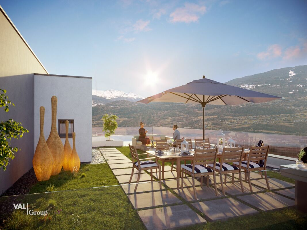 Votre nouvelle résidence avec jardin privé dans une villa contemporaine en cours de construction