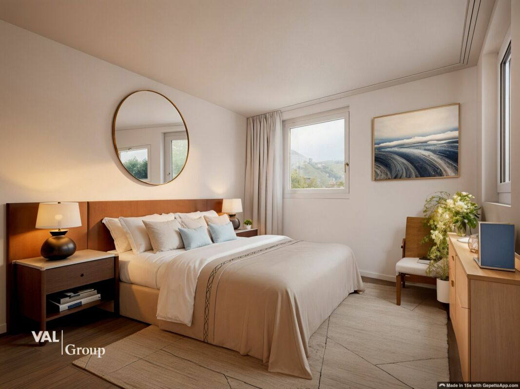 Superbe appartement lumineux et spacieux de 4,5 pièces au cœur du village
