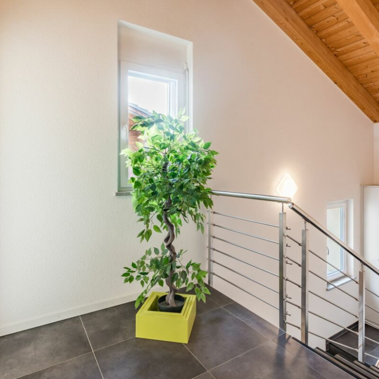 Geräumiges Haus mit zwei Wohnungen und Bauland