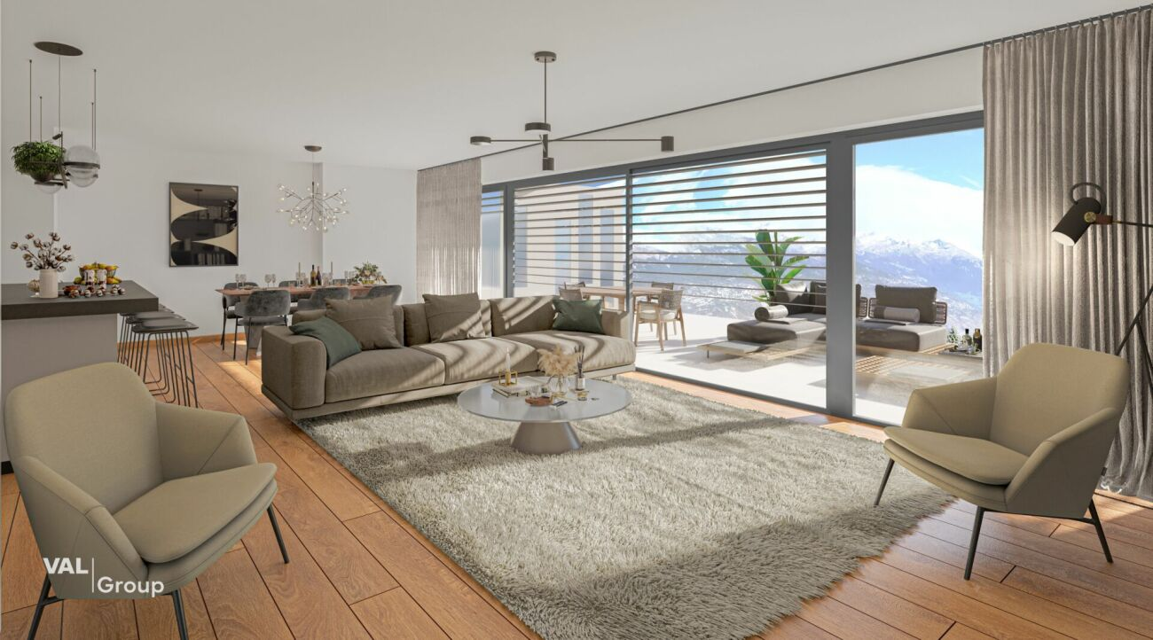 A panoramic view over the plain to welcome your most beautiful moments