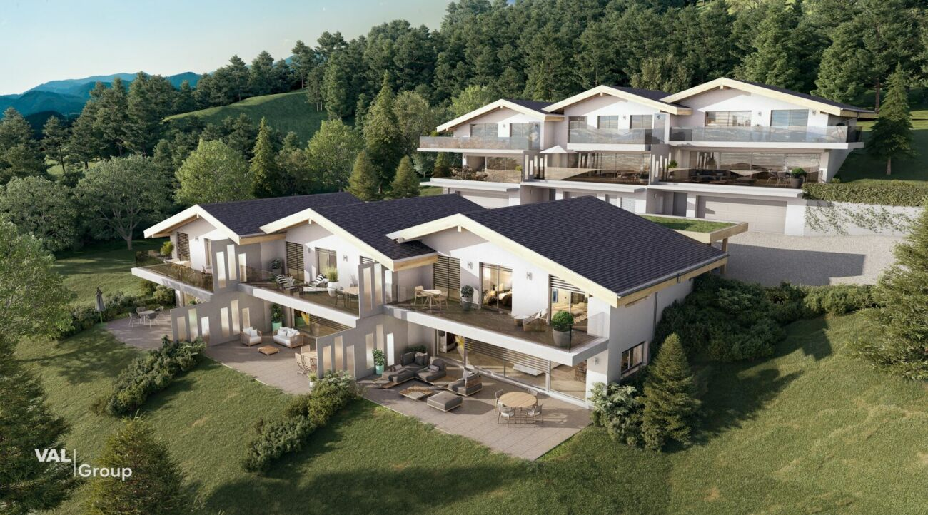 A panoramic view over the plain to welcome your most beautiful moments