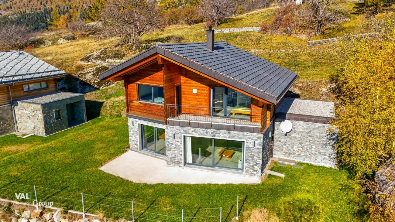Exklusives möbliertes Haus mit Panoramablick auf die Alpen, ganzjährig zu mieten