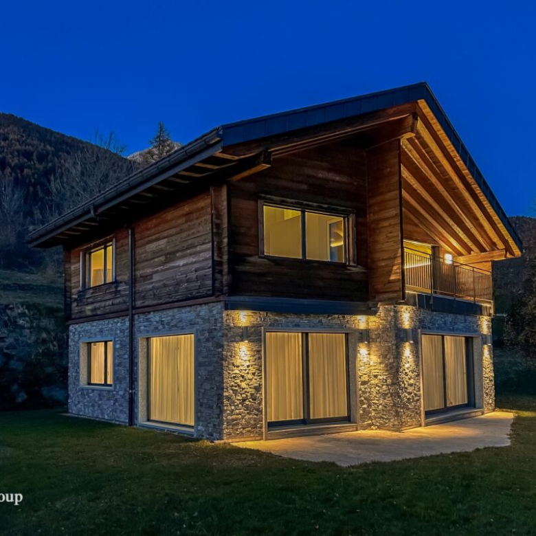 Exklusives möbliertes Haus mit Panoramablick auf die Alpen, ganzjährig zu mieten