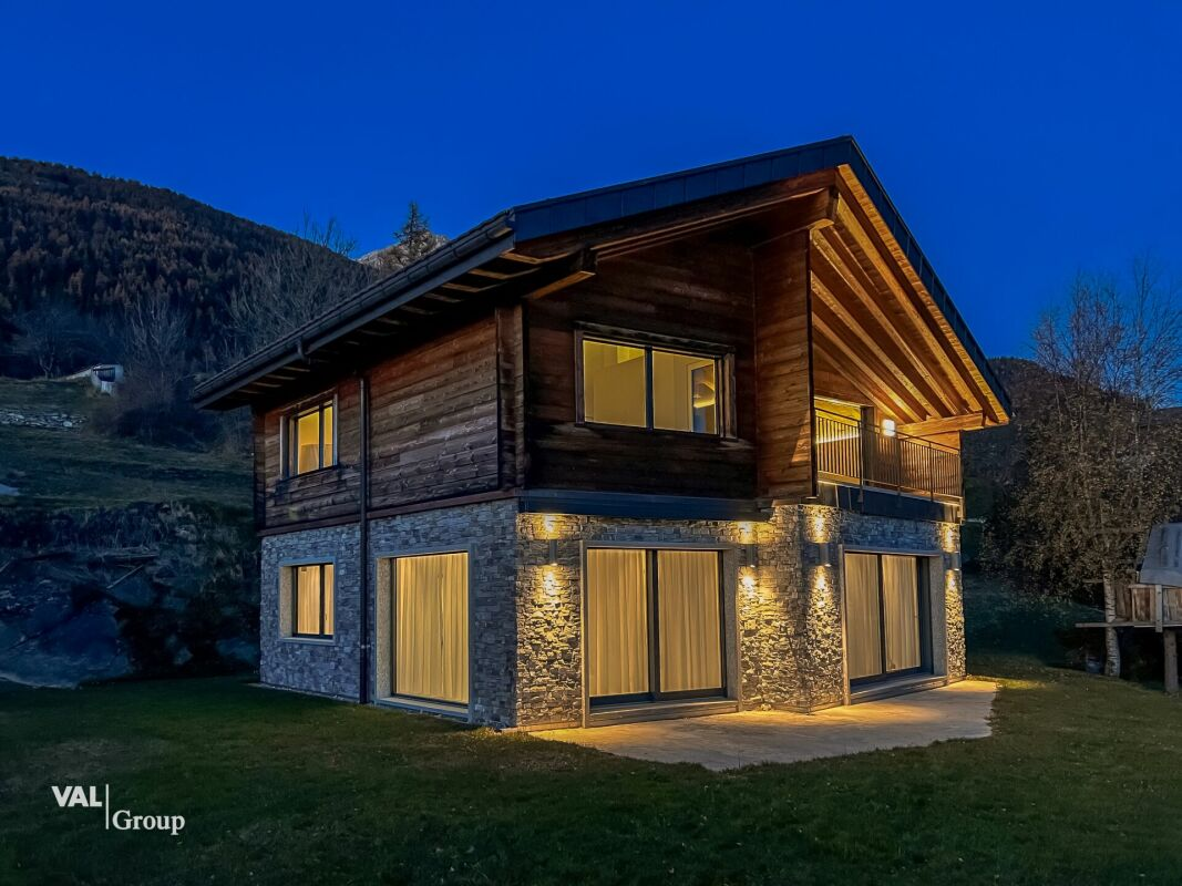 Exklusives möbliertes Haus mit Panoramablick auf die Alpen, ganzjährig zu mieten