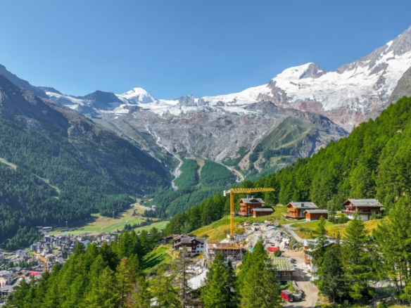 Wunderschöne Bauparzellen mit atemberaubender Aussicht in Saas-Fee